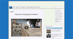 Desktop Screenshot of equippingchristians.com